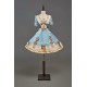 Twin Bears Antique Navy Bear Top Skirt Paneled OP and Sets(2nd Pre-Order/2 Colours/Full Payment Without Shipping)